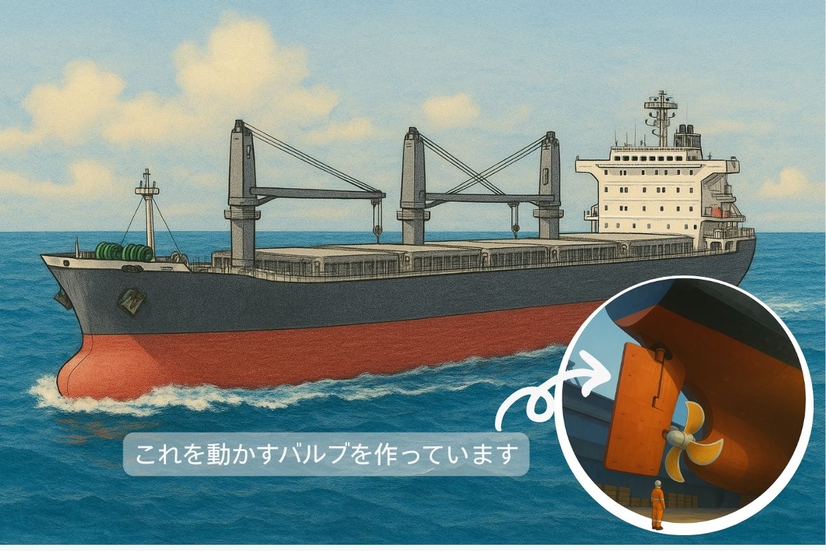 >舵取機イメージ